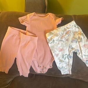 Carters baby set